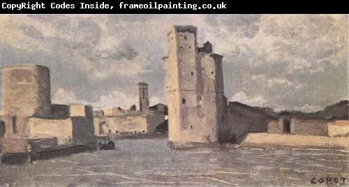 Jean Baptiste Camille  Corot La Rochelle (mk11)